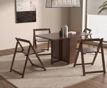 Modern Dining Table And Chairs-ID:352659295