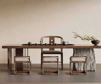 New Chinese Style Tea Tables And Chairs-ID:462330102