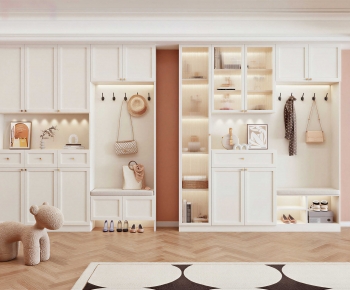 French Style Shoe Cabinet-ID:778560629