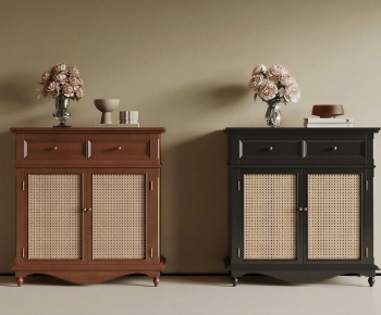 French Style Side Cabinet-ID:457051999