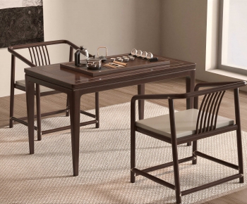 New Chinese Style Tea Tables And Chairs-ID:861391073