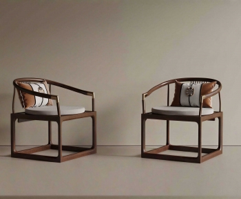 New Chinese Style Lounge Chair-ID:608912941