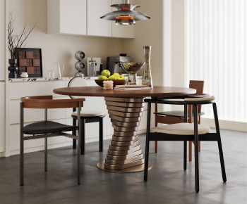 Modern Dining Table And Chairs-ID:529200084