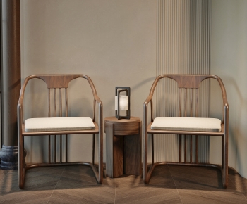 New Chinese Style Lounge Chair-ID:778301956