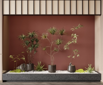 New Chinese Style Plant Landscaping-ID:365514043
