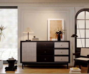 Modern Entrance Cabinet-ID:541466954