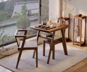 New Chinese Style Tea Tables And Chairs-ID:960236078