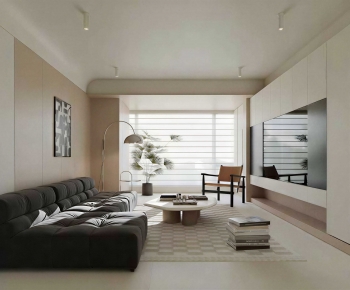 Modern A Living Room-ID:404109956