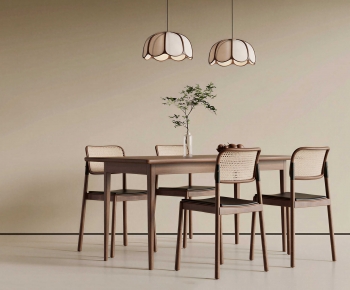 Modern Dining Table And Chairs-ID:580040934