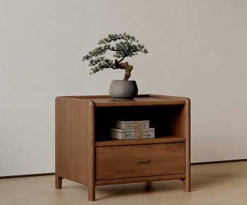 New Chinese Style Bedside Cupboard-ID:763406041