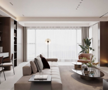 Modern A Living Room-ID:456875097