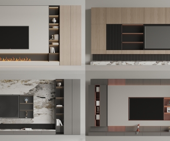 Modern TV Wall-ID:540659907