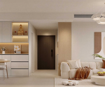 Modern A Living Room-ID:391530045