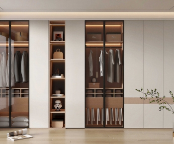Modern Clothes Storage Area-ID:568660021