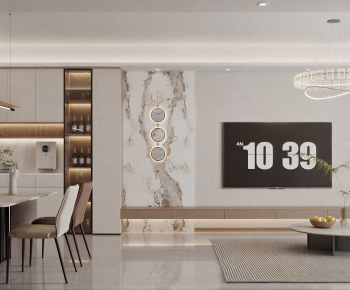 Modern A Living Room-ID:217962035