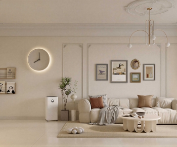 French Style A Living Room-ID:199454071