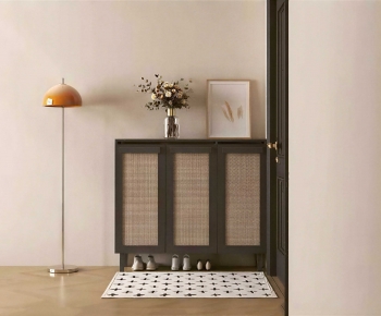 French Style Shoe Cabinet-ID:570904027