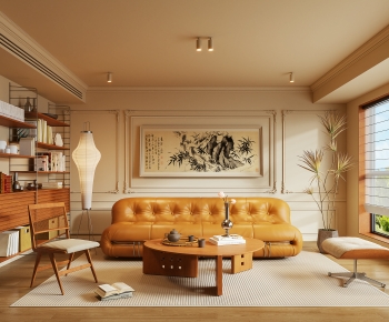 Modern A Living Room-ID:355844973