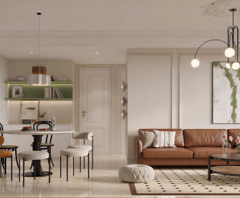 Modern A Living Room-ID:543001894