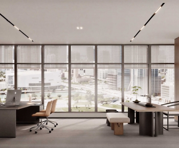 Modern Manager's Office-ID:810096985