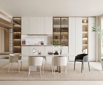 Modern Dining Room-ID:802037005