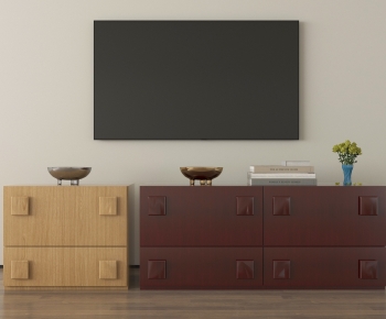 Wabi-sabi Style TV Cabinet-ID:586251971