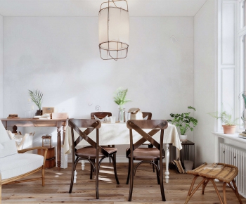 Nordic Style Dining Room-ID:661586055