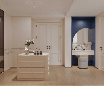 French Style Clothes Storage Area-ID:377070902