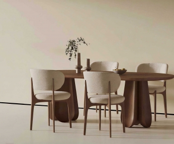 Modern Dining Table And Chairs-ID:939023027