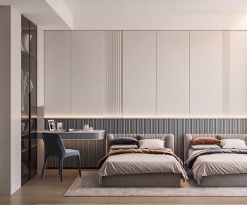 Modern Boy's Room And Son's Room-ID:229934932