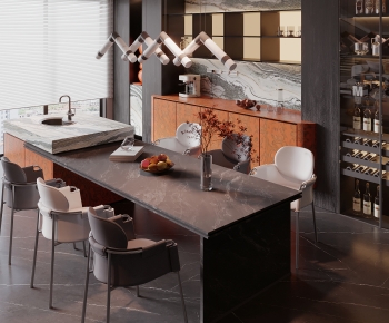 Modern Dining Table And Chairs-ID:749089964