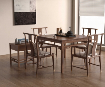 New Chinese Style Tea Tables And Chairs-ID:926450016