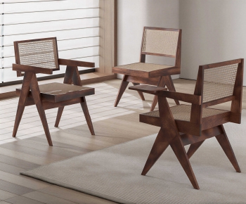 Wabi-sabi Style Dining Chair-ID:501129689