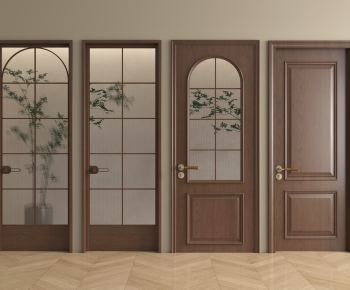 French Style Single Door-ID:553482067