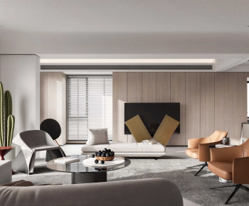 Modern A Living Room-ID:218456981