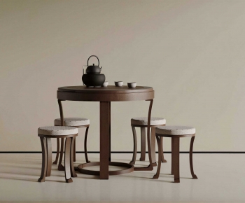 New Chinese Style Tea Tables And Chairs-ID:843941932