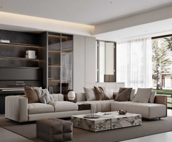 Modern A Living Room-ID:688988927