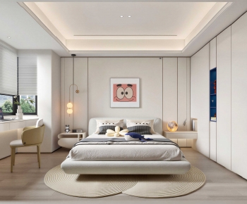 Modern Boy's Room And Son's Room-ID:650273085