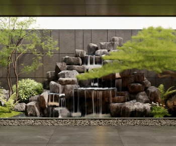 New Chinese Style Courtyard/landscape-ID:659786946
