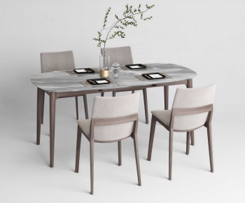 Modern Dining Table And Chairs-ID:813976057