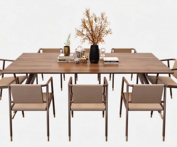 New Chinese Style Dining Table And Chairs-ID:598675019