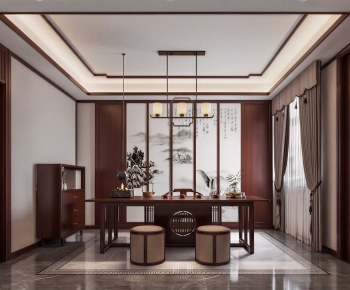 New Chinese Style Study Space-ID:741420039