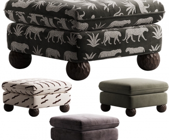 French Style Sofa Stool-ID:443834072