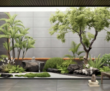 Japanese Style Courtyard/landscape-ID:624599938