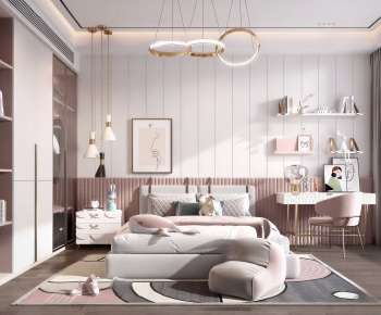 Modern Girl's Room Daughter's Room-ID:343365919