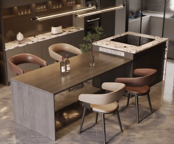 Modern Dining Table And Chairs-ID:466849858