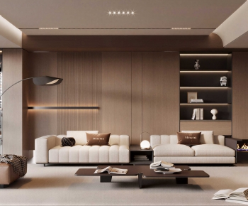 Modern A Living Room-ID:504369979