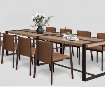 Modern Dining Table And Chairs-ID:597662931