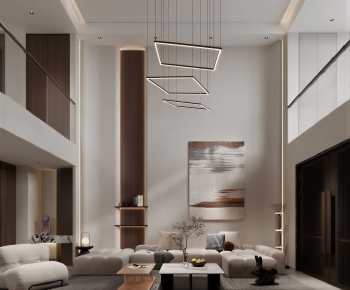 Modern A Living Room-ID:373250012