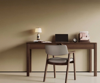 Modern Computer Desk And Chair-ID:933578018